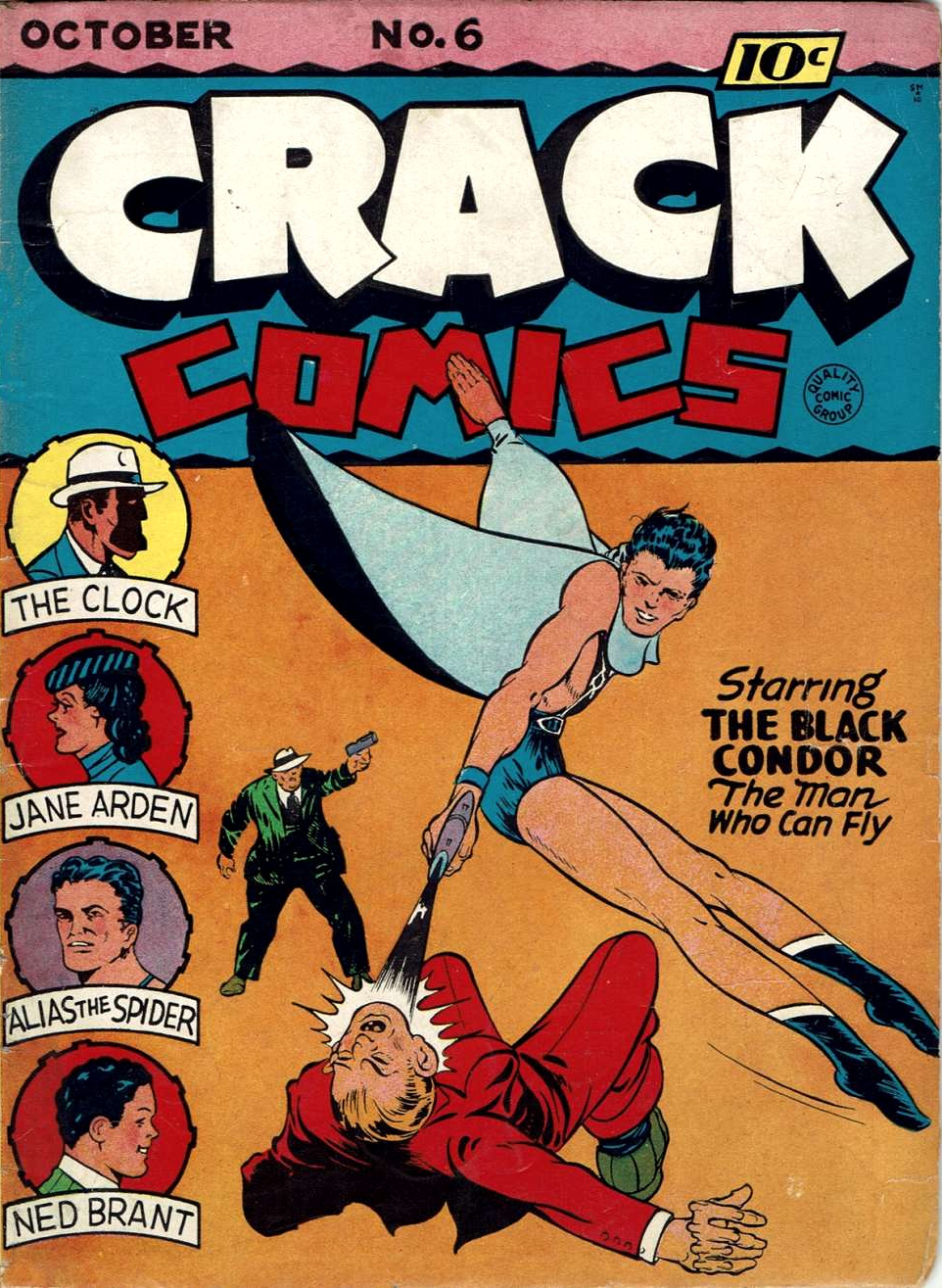 Crack Comics Vol 1 6, DC Database