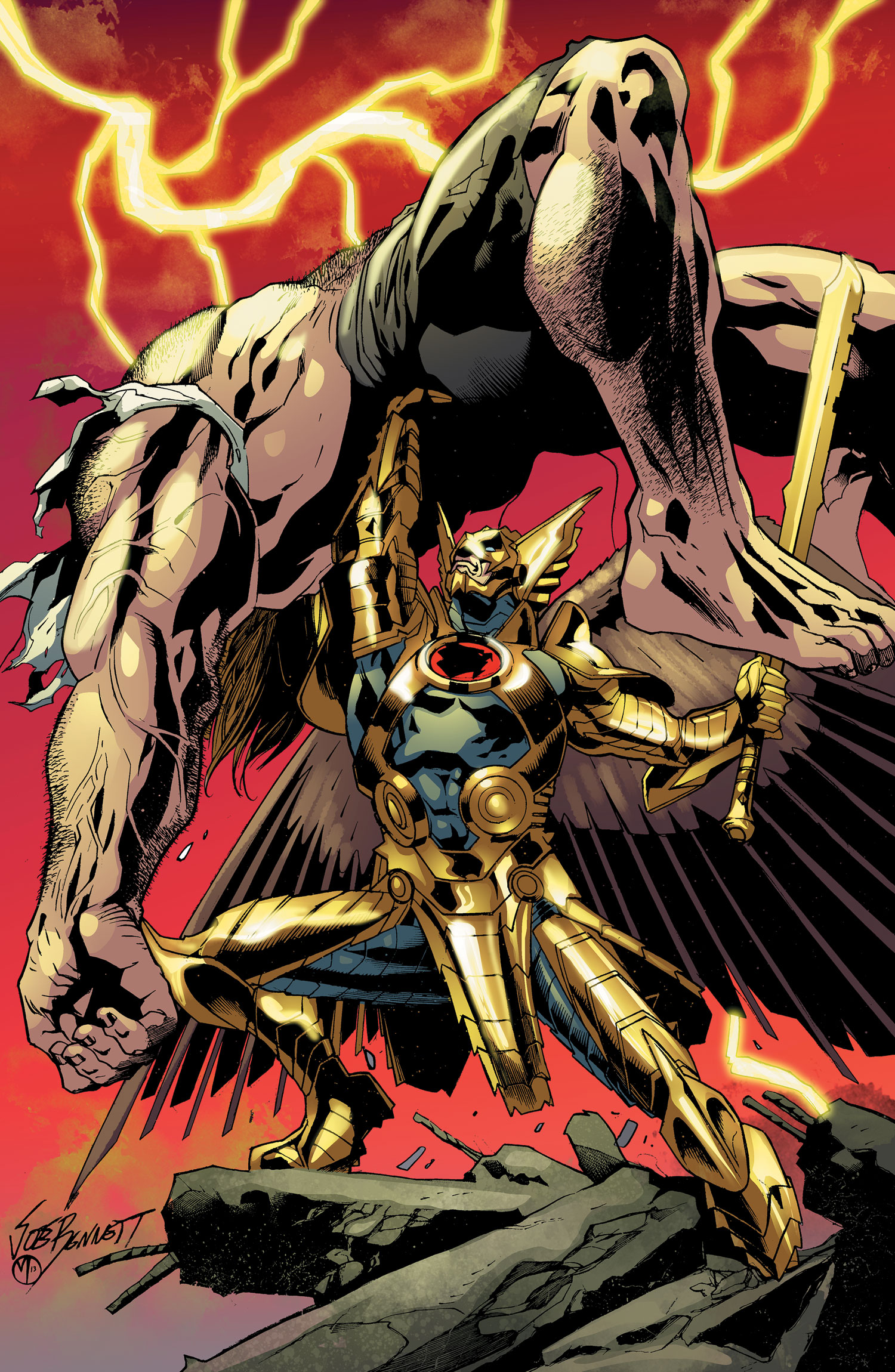 アメコミ・英語　全2巻セット　THE SAVAGE HAWKMAN　ホークマン アメコミ・英語 全2巻セット THE SAVAGE HAWKMAN ホークマン THE