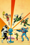 Martian Manhunter Earth 17 Atomic Knights of Justice