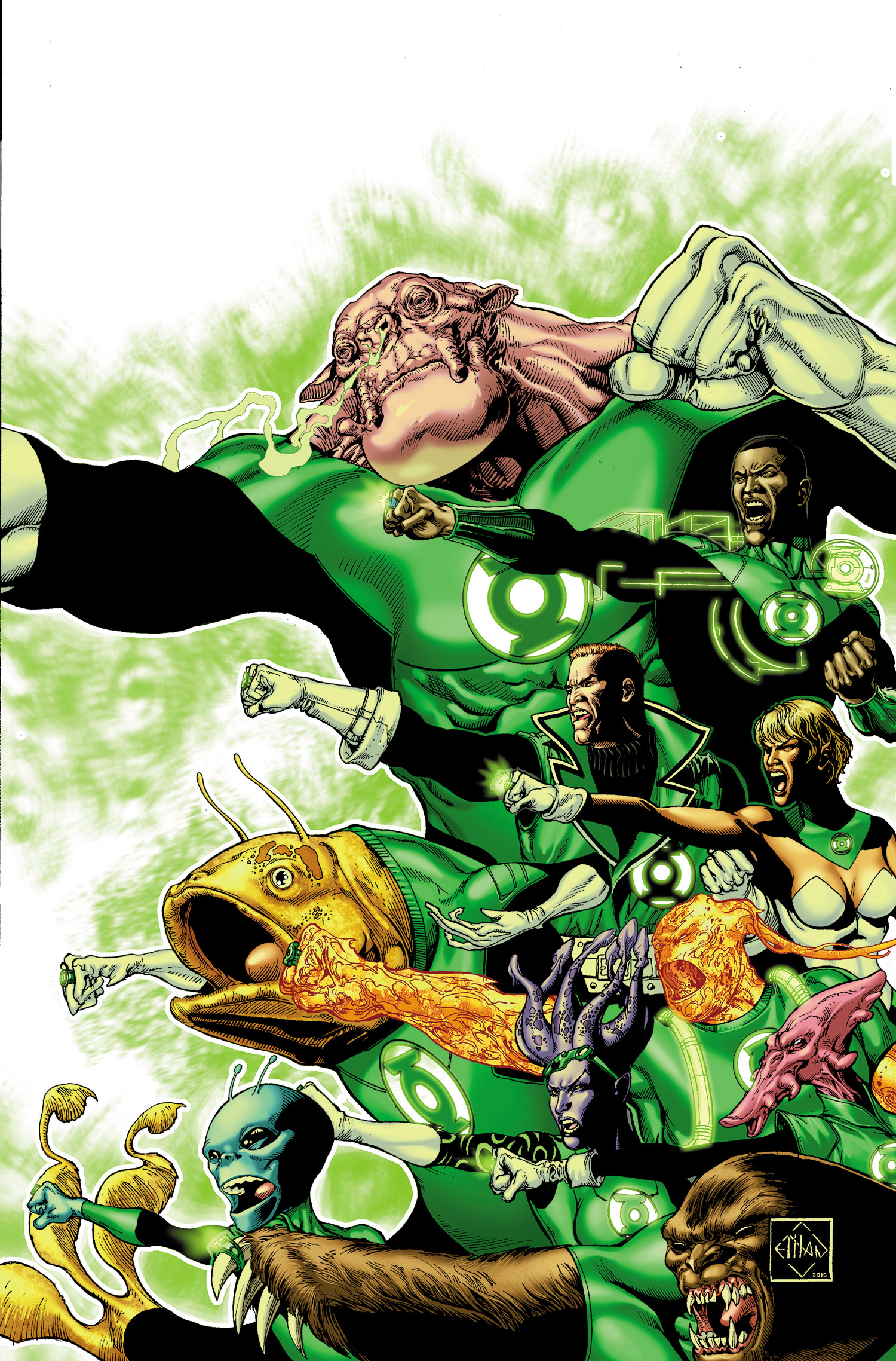 Green Lantern Corps Edge Of Oblivion Vol 1 1 Dc Database Fandom