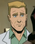 Dr. Alex Sartorius in animation, based on Tudyk Creature Commandos (2024)