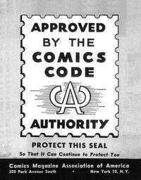 The Comics Code of Authority Seal of Approval