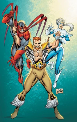 Hunter Prime Earth Hawk and Dove villain