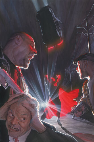 Textless Variant Cover by Alex Ross