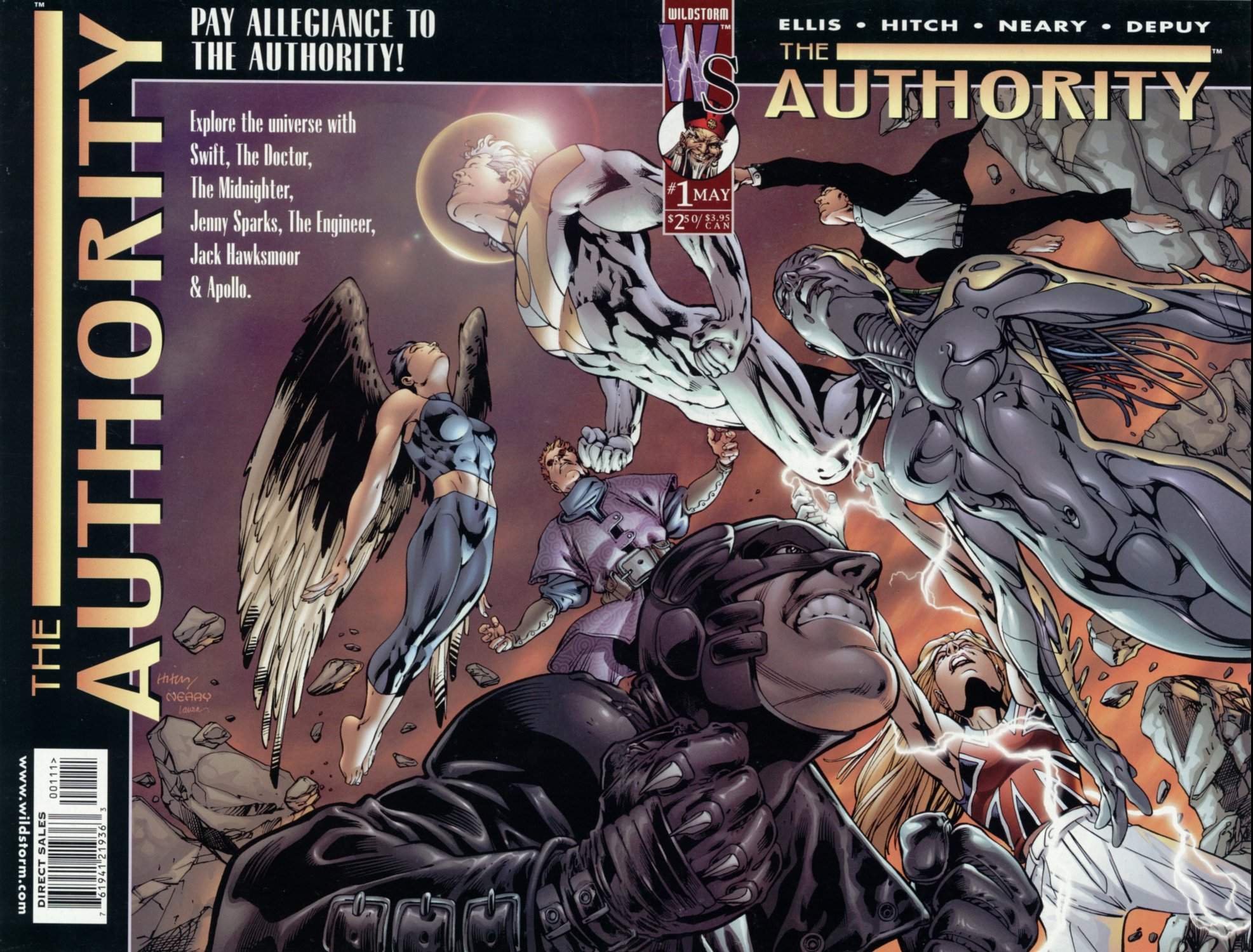 Details about   The Authority #13 August 2004 DC Wildstorm Comics 