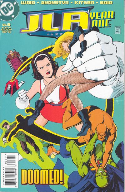 JLA Year One #2 February 1998 DC Comics Waid Augustyn Kitson Justice League