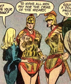 Amazons of the Dimension of Furies Earth-One Bronze Age