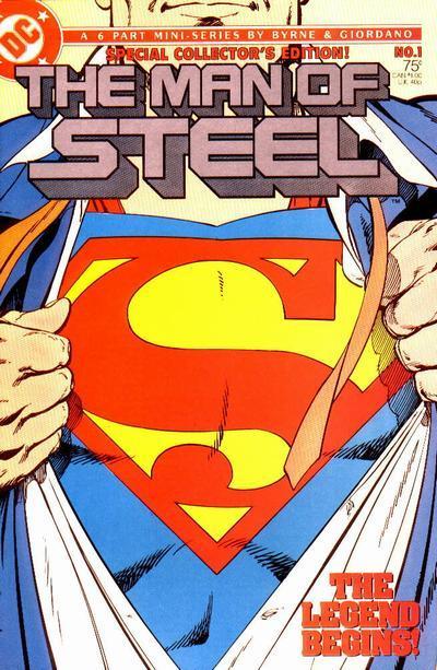 The Man of Steel Vol 1 5, DC Database