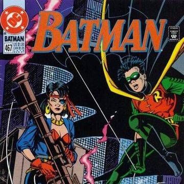 USA, 1991 with Robin Tom Lyle Batman # 467