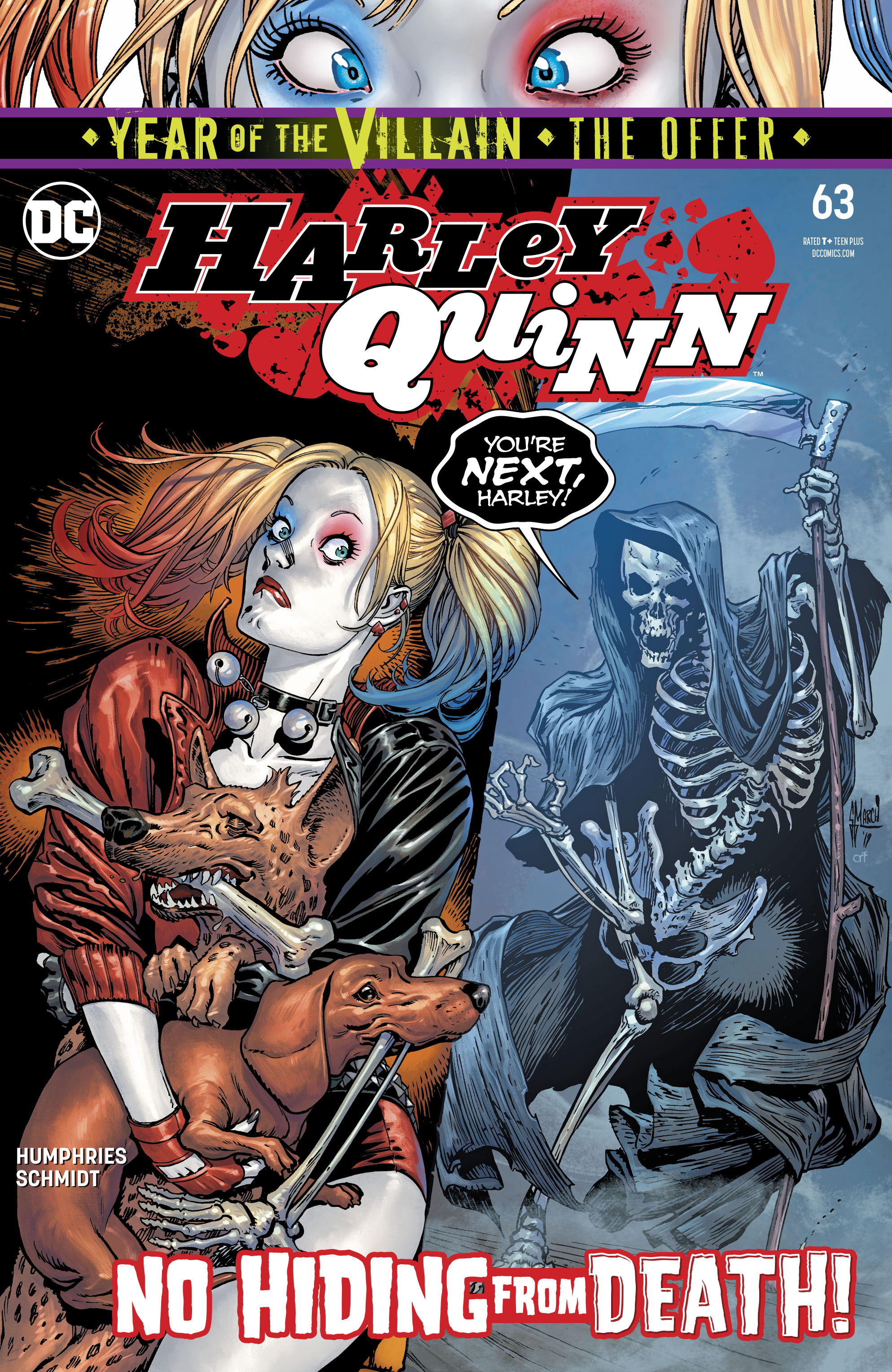 Harley Quinn #66 2019 Unread Mauricet DCeased Variant DC Comics Humphries YOTV