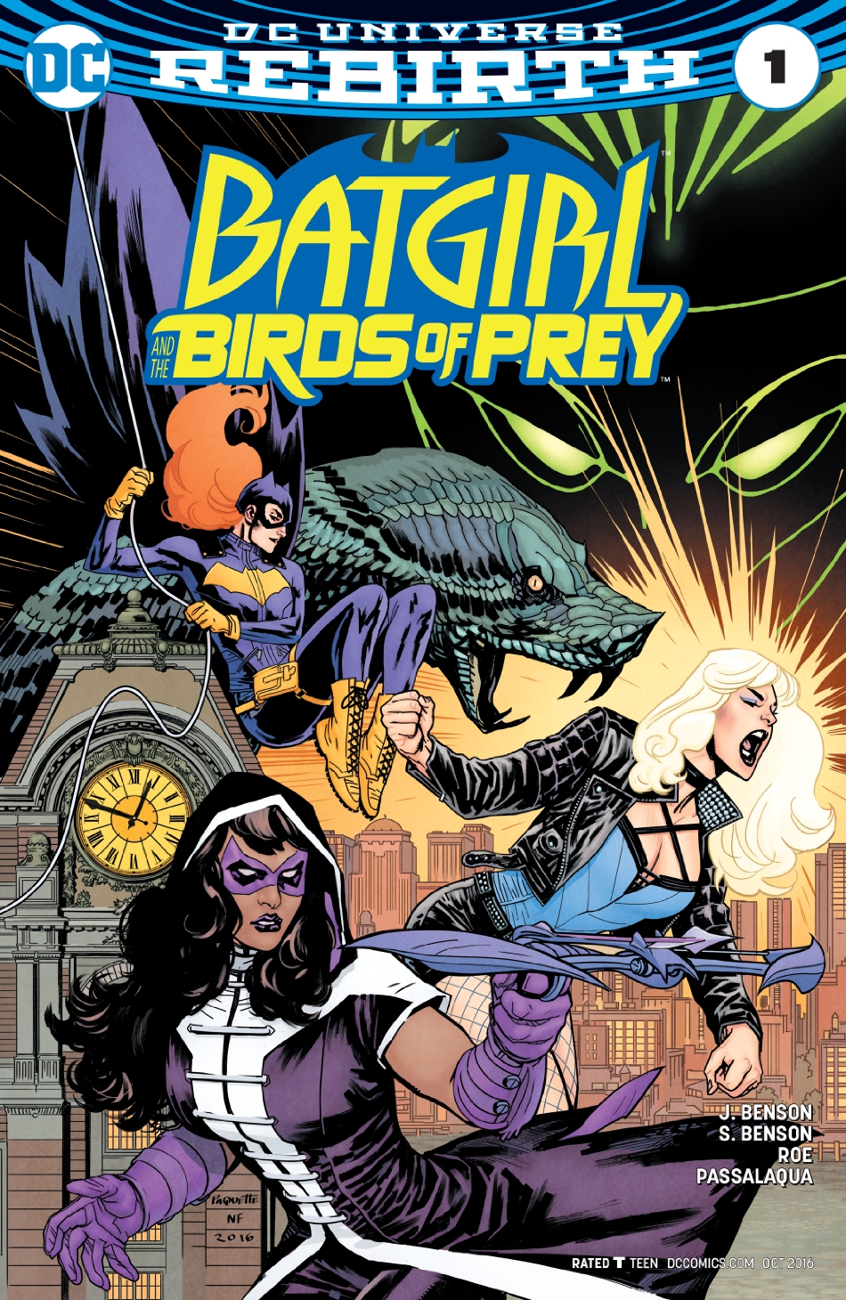 DC Batgirl & The Birds of Prey # 3 1st Print Kamome Shirahama Variant Cover 