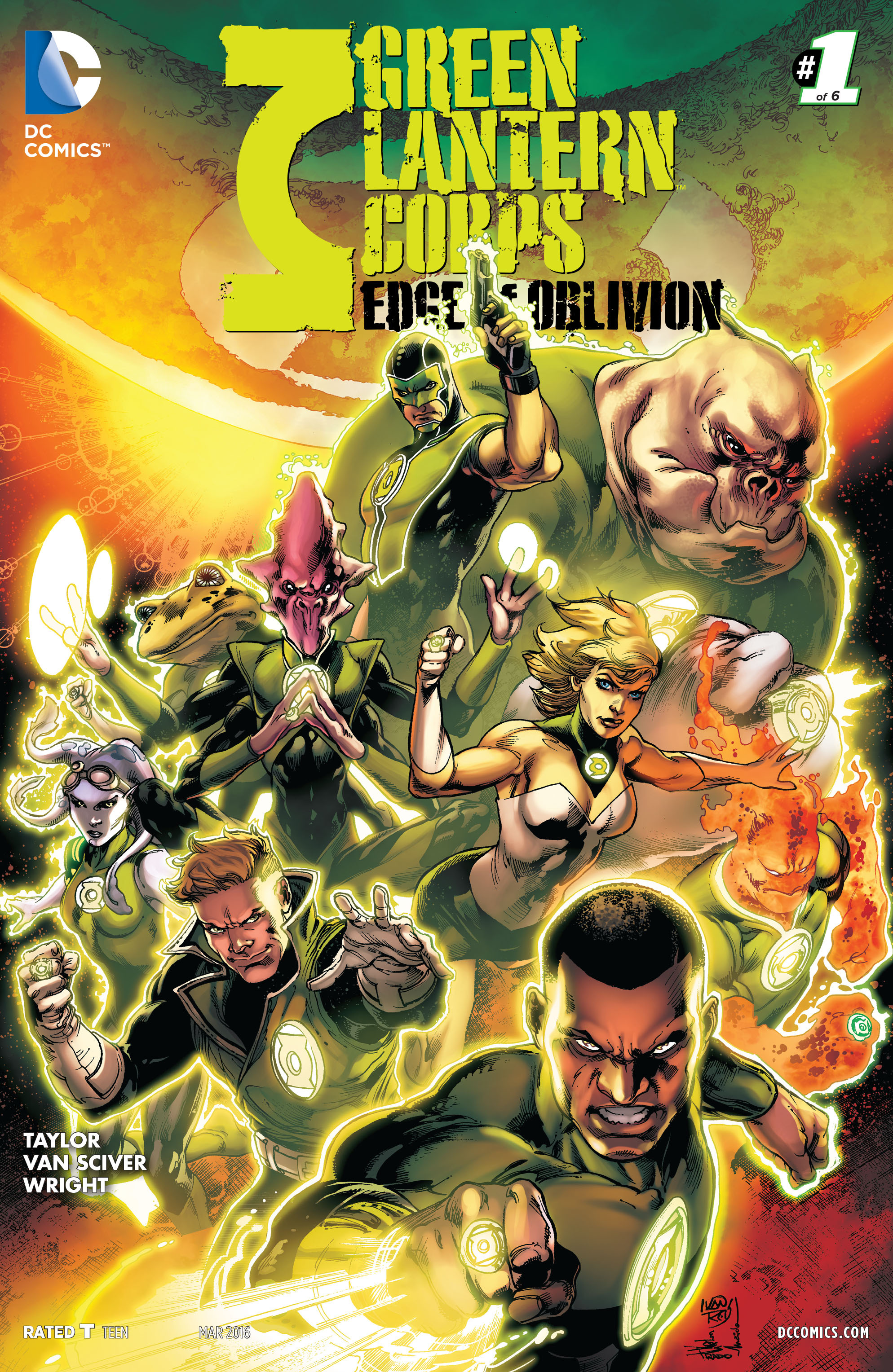 Green Lantern Corps Edge Of Oblivion Vol 1 1 Dc Database Fandom