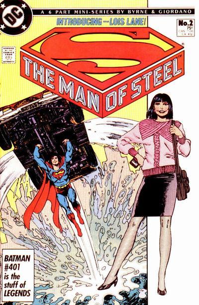 The Man of Steel Vol 1 2, DC Database