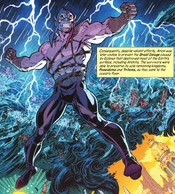 Eclipso causes the Great Deluge