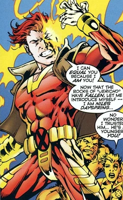 Niles Dayspring Earth 1996 Jericho/X-Man