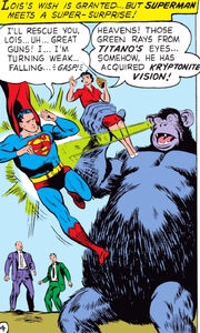 Titano's Kryptonite vision