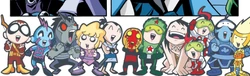 Gan Williams Teen Titans (TV Series) Comics-only chibi version