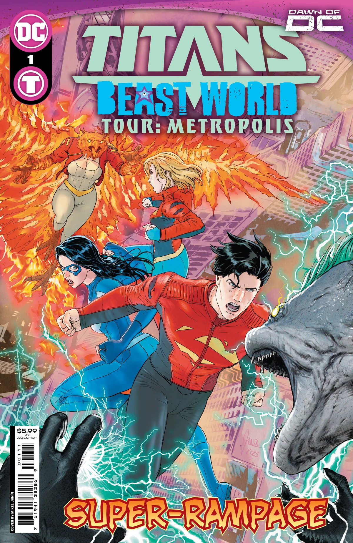 TITANS BEAST WORLD 5巻セット DC リーフ ナイトウィング DC Comics Preview: Titans: Beast World #5 | Comic Book Club