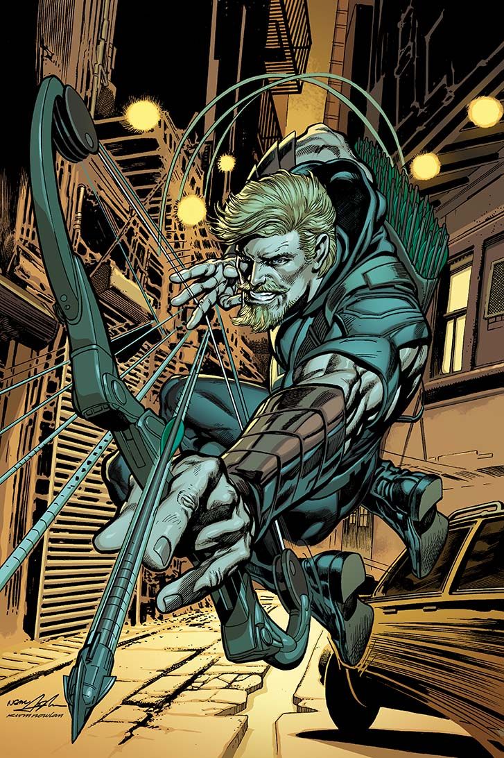 Green Arrow and Speedy  Earth two, Green arrow, Comic art