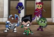 Teen Titans New Teen Titans (Shorts) DC Nation shorts