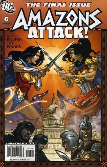 アメコミ・英語　WONDER WOMAN:AMAZONS ATTACK! Amazon.com: Amazons Attack: 9781401215439: Pfeifer, Will