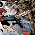 Kirk attacks Plastic Man