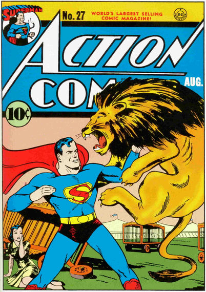 Action Comics #27 FRIDGE MAGNET comic book superman 