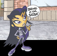 Komand'r Teen Titans (TV Series) Comics-only chibi version