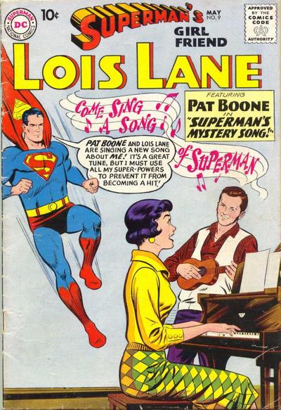 Lois Lane in search of Superman