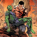 Superboy finds  corpse