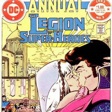 USA, 1983 Legion of Super-Heroes Annual # 2 Dave Gibbons