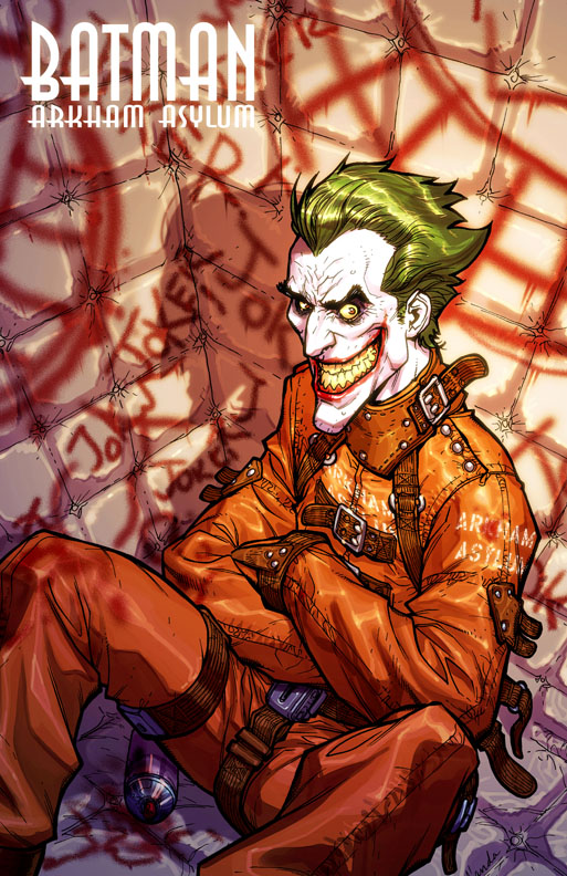 Arriba 66+ imagen batman arkham asylum comic joker