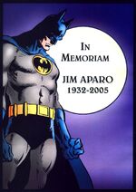 In Memoriam - Jim Aparo