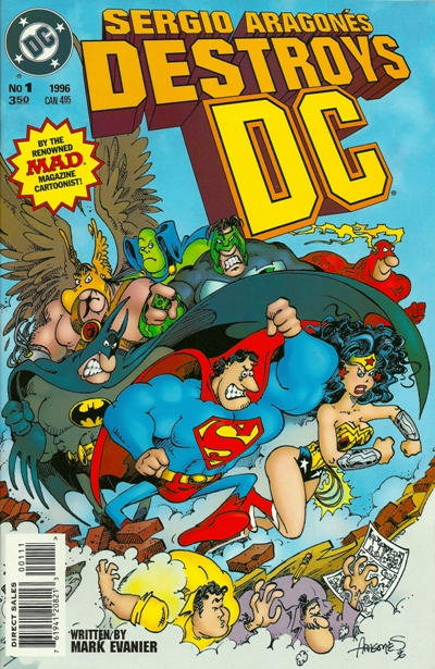 Sergio Aragones Destroys DC Vol 1 1 | DC Database | Fandom