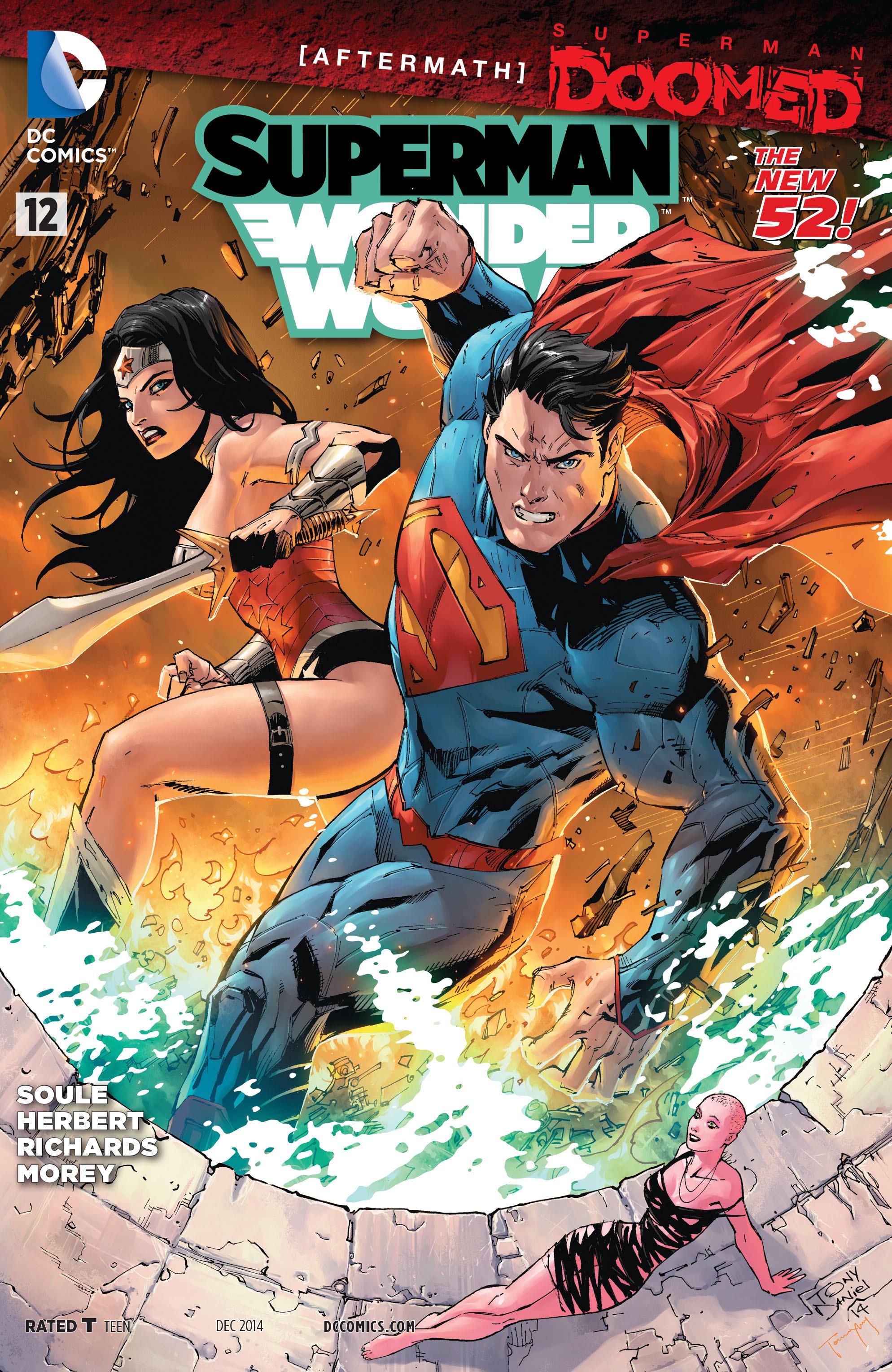 superman and wonder woman kiss new 52