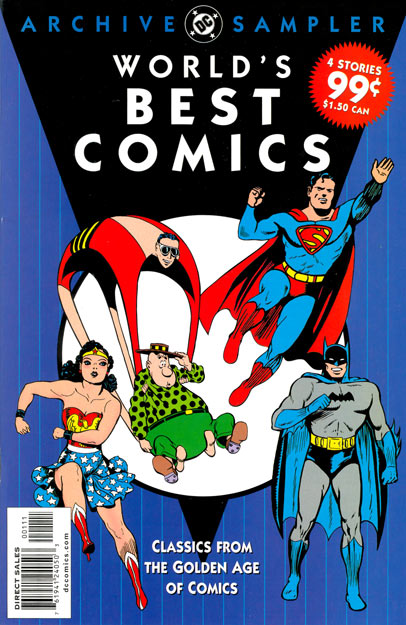 World S Best Comics The Golden Age Dc Archives Sampler Dc Database Fandom