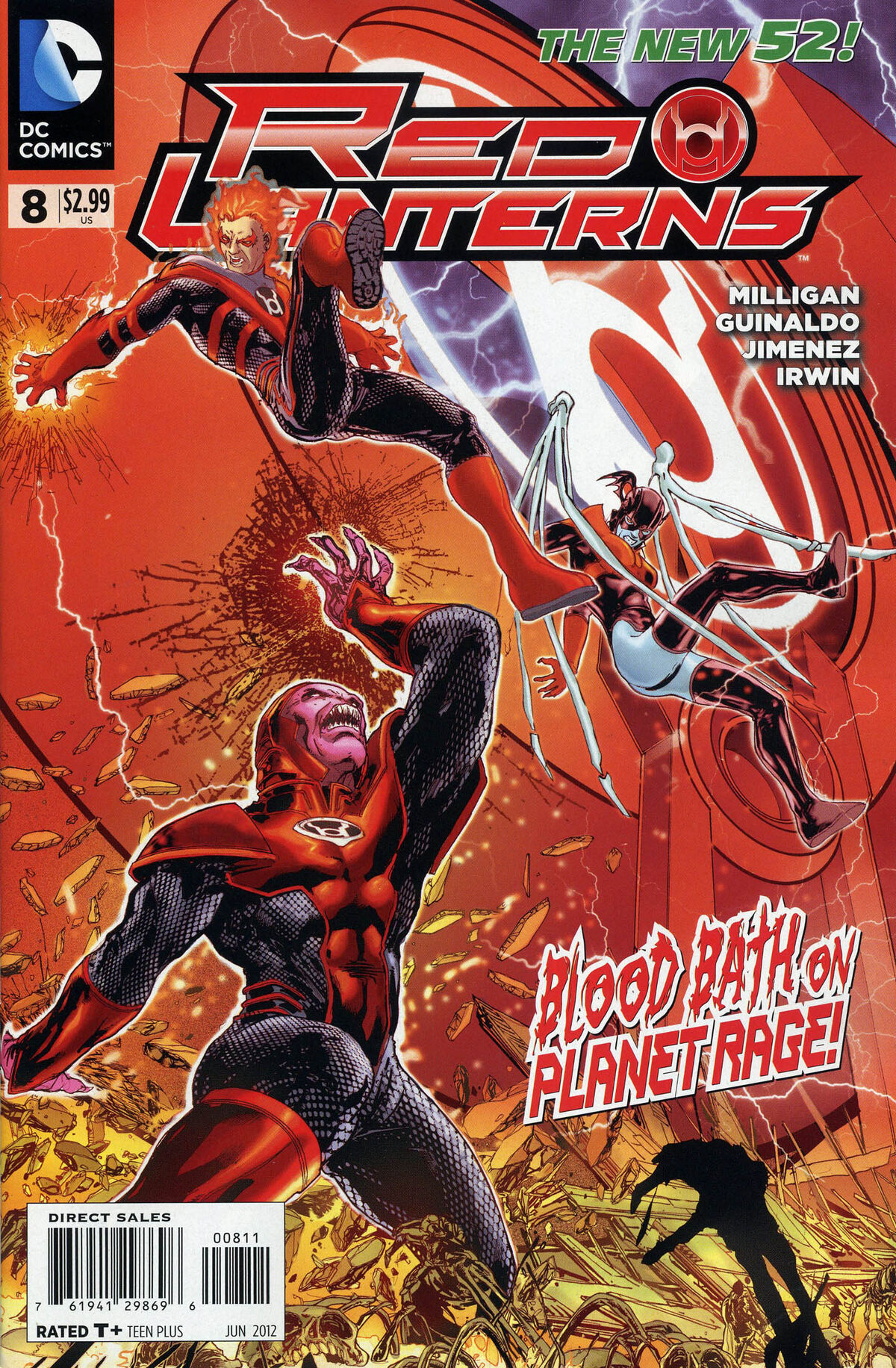 Red Lanterns Vol 1 8 | DC Database | Fandom