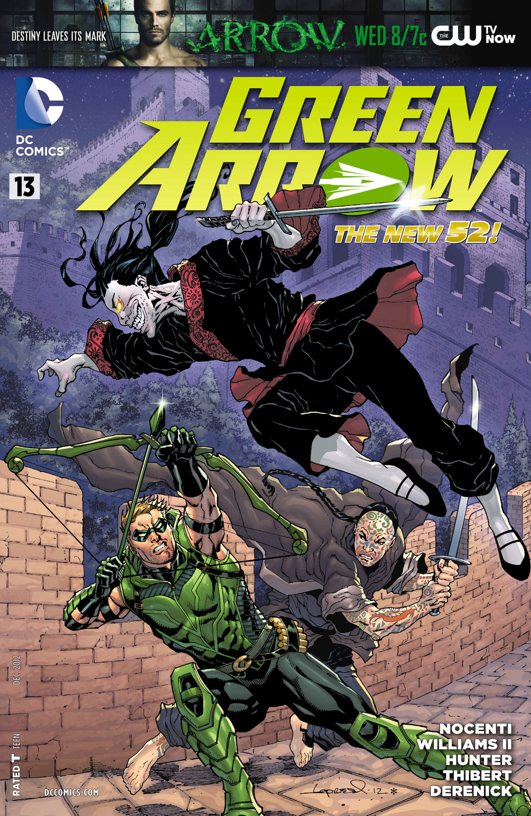 green arrow new 52 covers