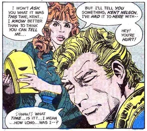 Inza arguing with Kent