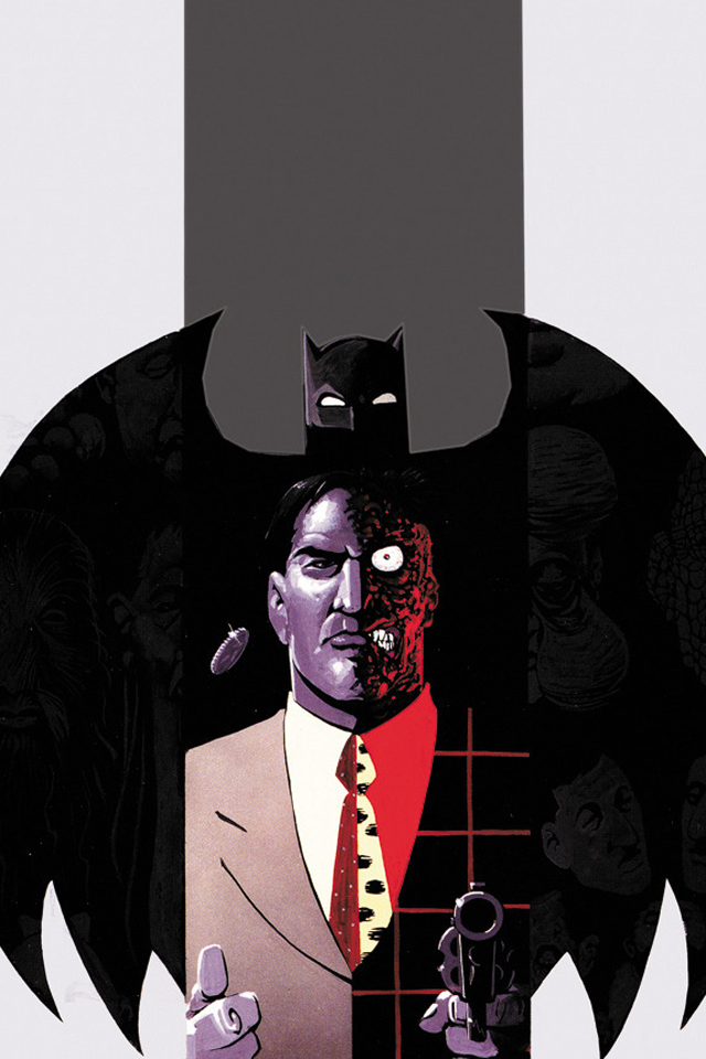 アメコミ・英語　バットマン　BATMAN FACES アメコミ・英語バットマンBATMAN:FALSE FACES