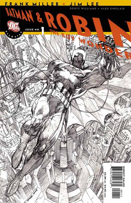 オールスター:バットマン&ロビン ザ・ボーイ・ワンダー All-Star Batman and Robin the Boy Wonder #1: Frank Miller