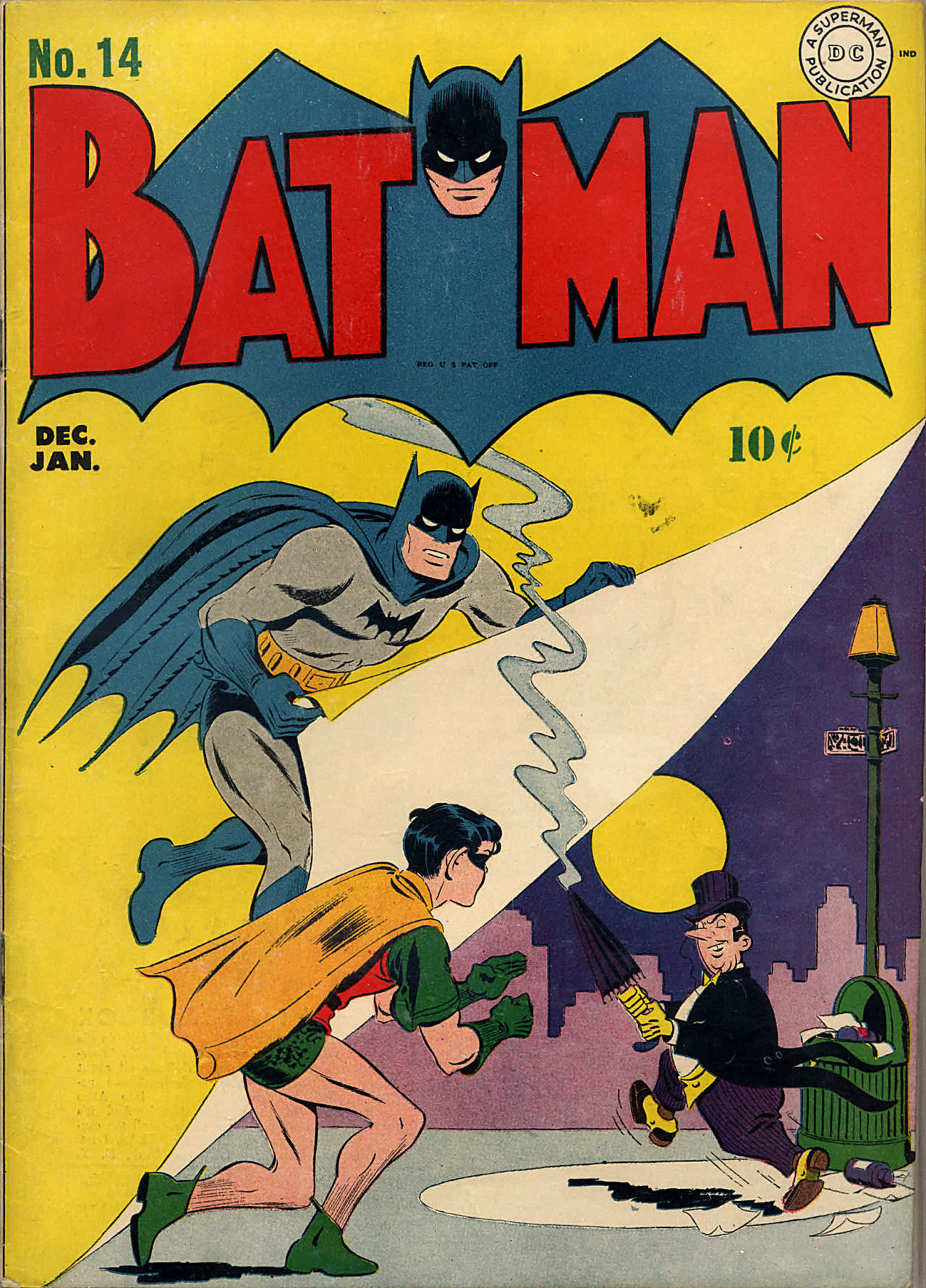 batman comic cover