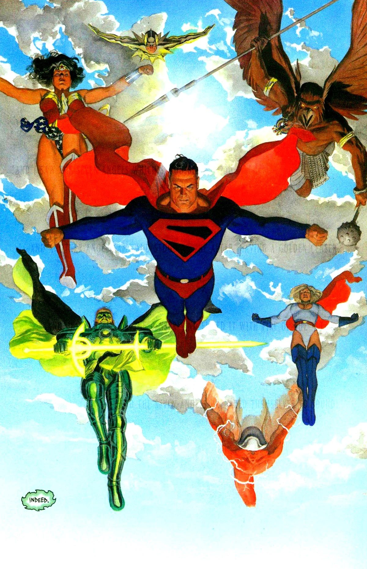 Poster Superman – Alex Ross – Kingdom Come – Toile – DC Comics – #20