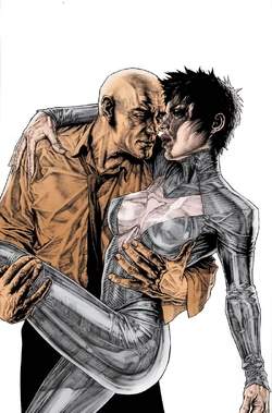 Hope New Earth Lex Luthor's gynoid corporate-sponsored hero