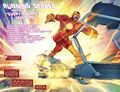 Barry uses The Cosmic Treadmill to venture into The Timestream in order to find Reverse Flash