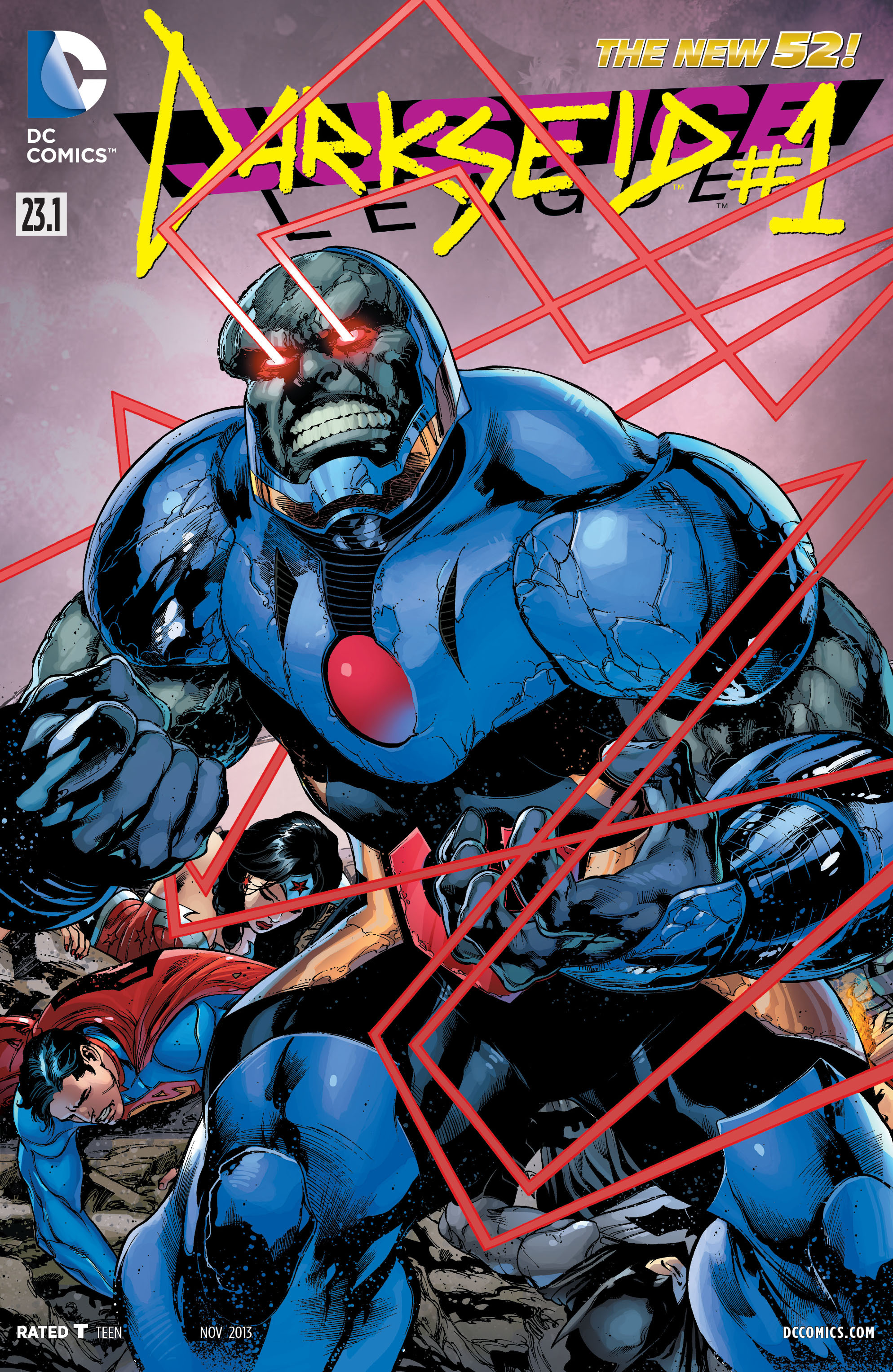 Justice League Vol 2 23 1 Darkseid Dc Database Fandom