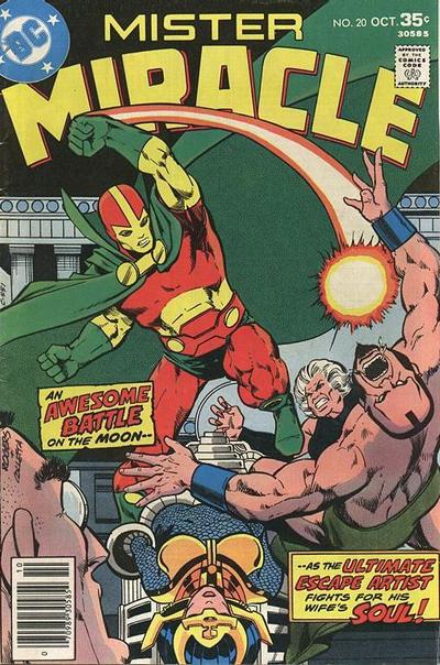 1990 1971 1989 17 4TH WORLD New Gods 1 Mister Miracle 1974 16-28 5-17