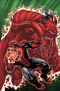Rage New Earth Red Lantern Corps