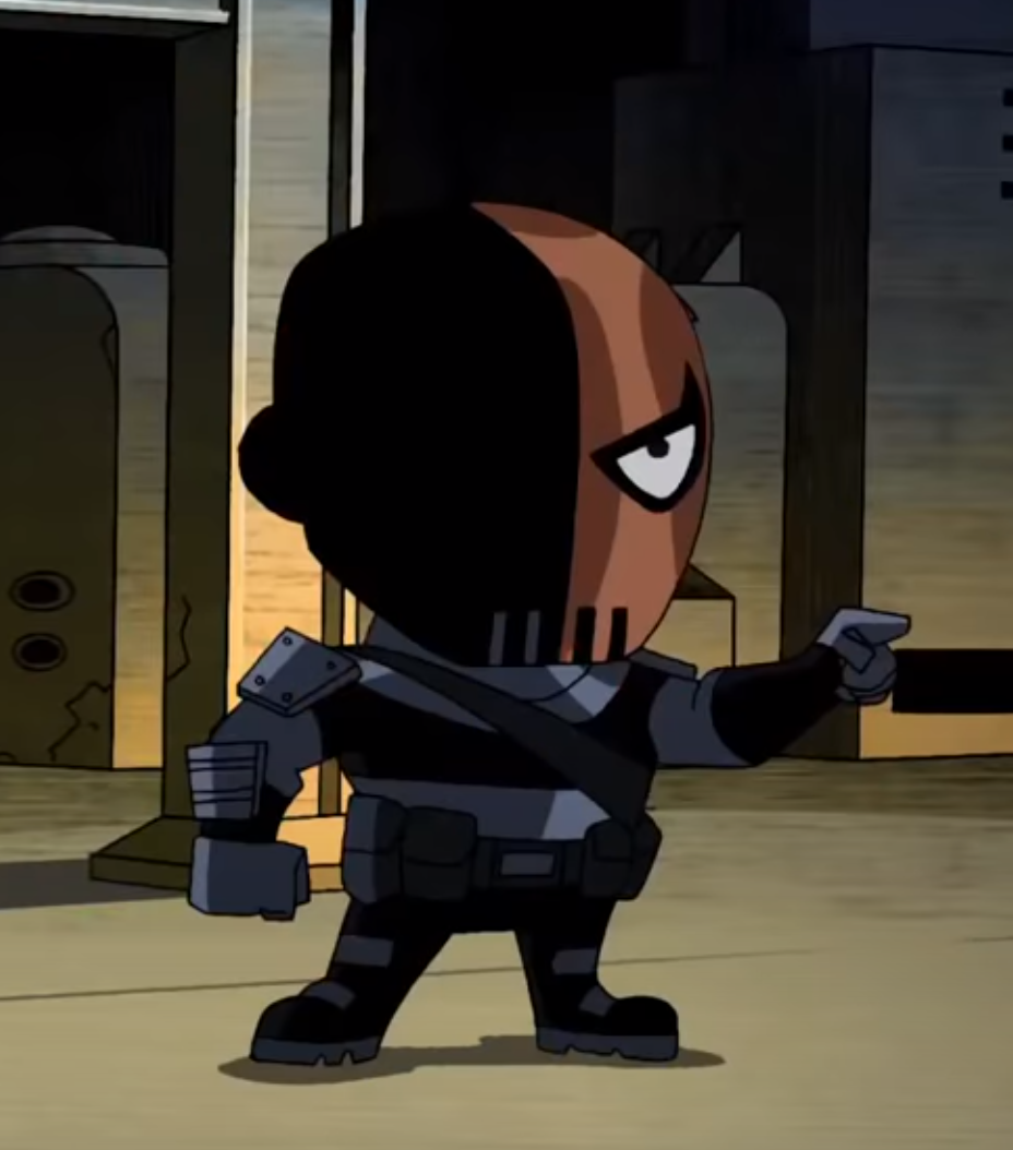 slade wilson unmasked teen titans