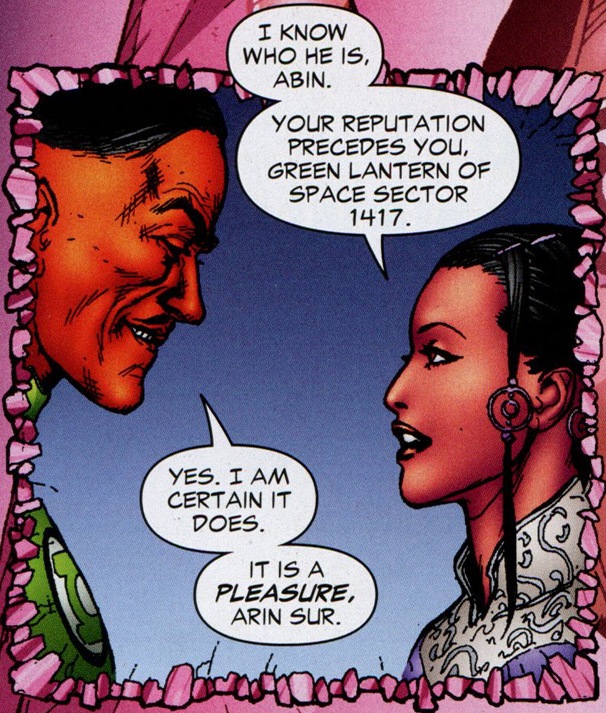 Who is Sinestro wife?